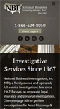 Mobile Screenshot of investigations-nbi.com